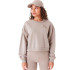 Sweat New Era Crop Crew Neck New York Yankees MLB Lifestyle Brown