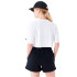 T-shirt New Era Femme Crop New York Yankees MLB Lifestyle Blanc