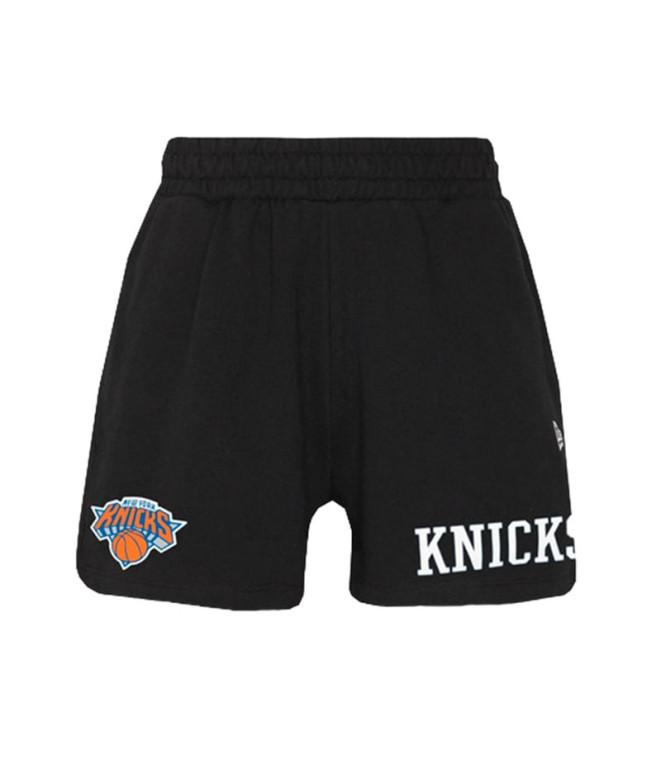 Pantalons New Era Logo de l'équipe NBA New York Knicks Noir