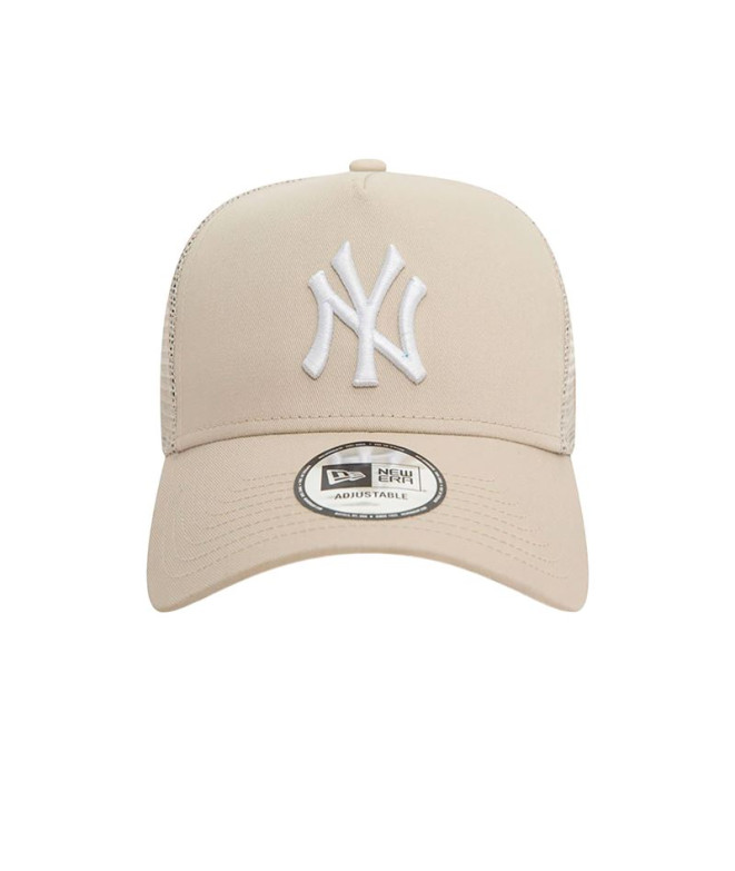 Gorra New Era New York Yankees League Essential A-Frame Beige