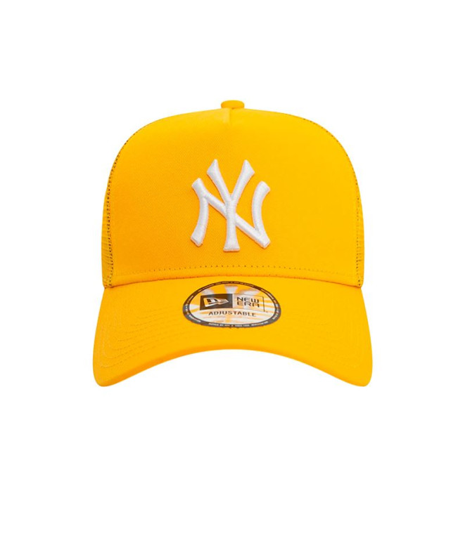 Boné New Era Armação em A essencial da Liga dos Yankees de Nova Iorque Amarelo
