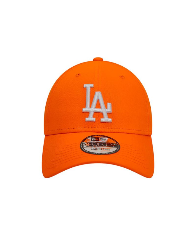 Boné New Era LA Dodgers League Essential 9FORTY laranja