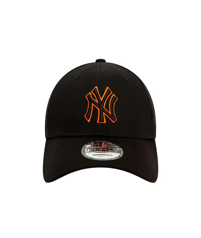 Boné New Era New York Yankees Team Outline 9FORTY Preto