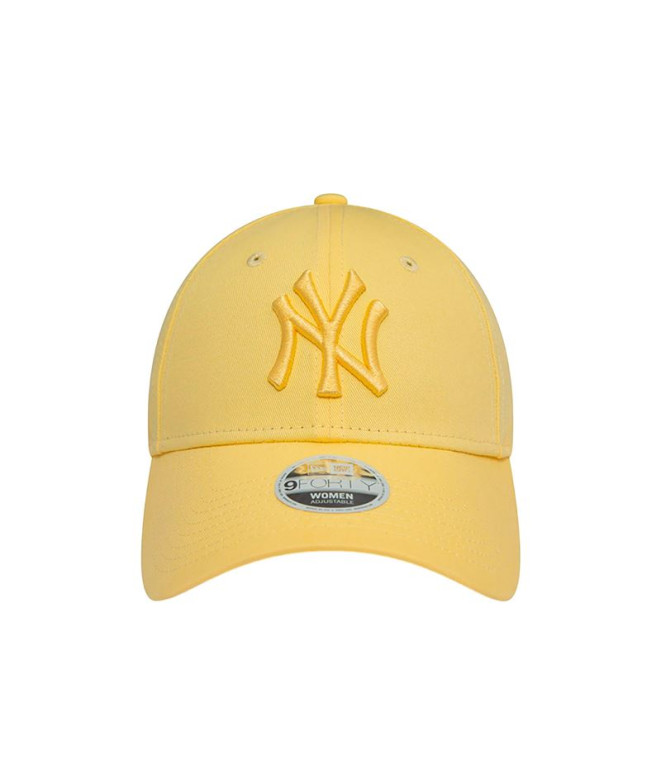 Boné New Era New York Yankees League Essential 9FORTY Amarelo