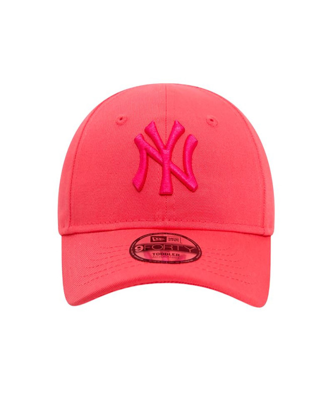 Boné New Era New York Yankees League Essential 9FORTY Rosa