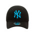 Gorra New Era New York Yankees League Essential 9FORTY Negro