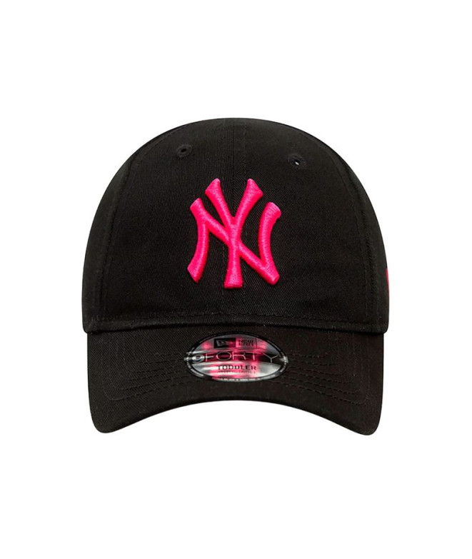 Boné New Era New York Yankees League Essential 9 FORTY Preto