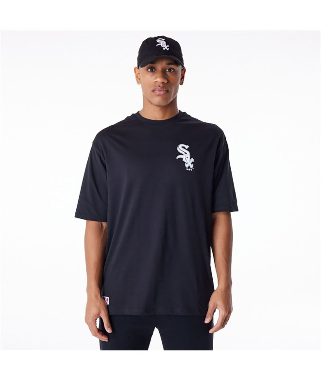 Camiseta New Era MLB Essentials Chicago White Sox Negro Hombre