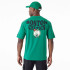 Camiseta New Era Oversized Boston Celtics NBA Script Verde