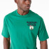 Camiseta New Era Oversized Boston Celtics NBA Script Verde