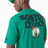 Camiseta New Era Oversized Boston Celtics NBA Script Verde