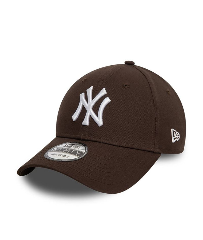 Boné New Era New York Yankees League Essential Castanho escuro 9FORTY