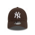 Boné New Era New York Yankees League Essential Castanho escuro 9FORTY