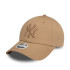 Boné New Era New York Yankees League Essential Bege claro 9FORTY Mulher