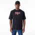 Camiseta New Era Oversized Chicago Bulls NBA Championship Hombre Negro