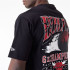Camiseta New Era Oversized Chicago Bulls NBA Championship Hombre Negro