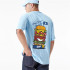 Camiseta New Era Gráfico Oversized LA Dodgers MLB Burger Azul