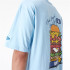 Camiseta New Era Gráfico Oversized LA Dodgers MLB Burger Azul