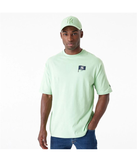Camiseta New Era Gráfico Oversized New York Yankees MLB...
