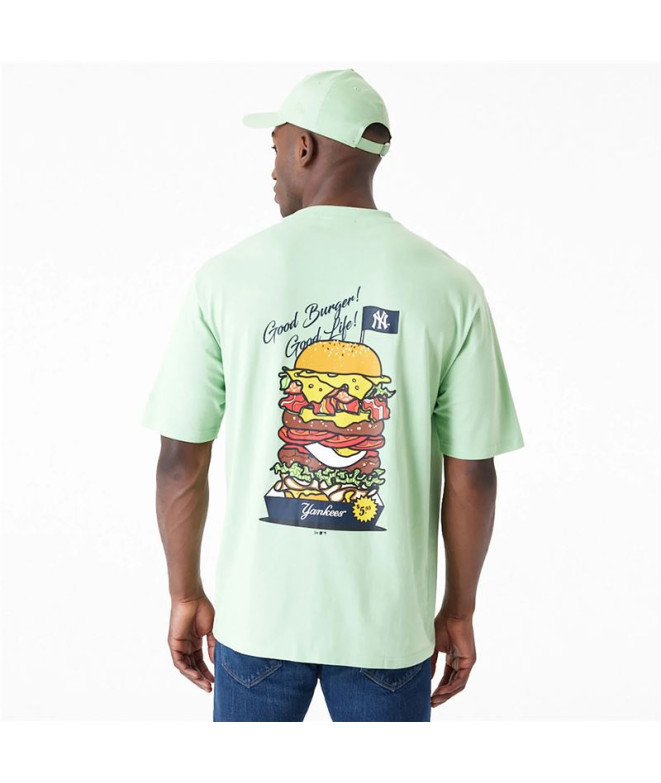 Camiseta New Era Gráfico Oversized New York...