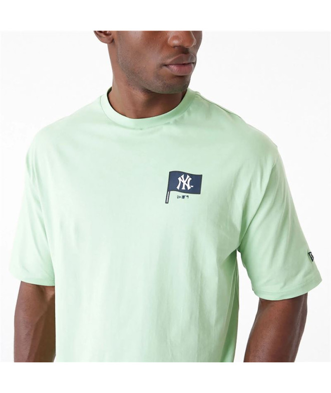 Camiseta New Era Oversized New York Yankees MLB...
