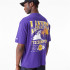 Camiseta New Era Oversized LA Lakers NBA Championship Morado