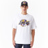 Camiseta New Era Oversized LA Lakers NBA Large Infill Blanco