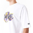 Camiseta New Era Oversized LA Lakers NBA Large Infill Blanco
