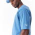 Camiseta New Era Série Mundial dos LA Dodgers MLB de tamanho grande azul