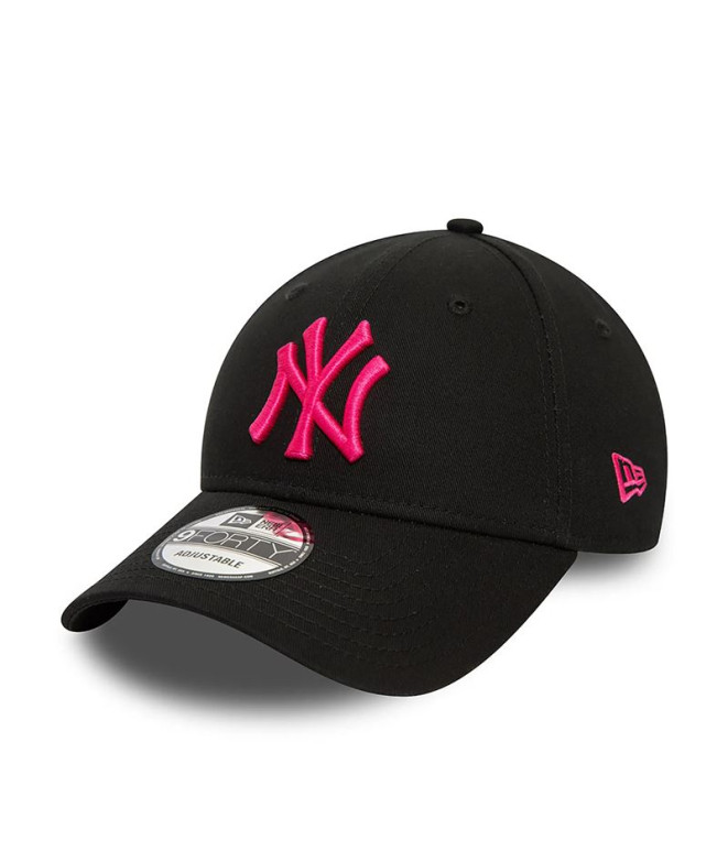Boné New Era New York Yankees League Essential 9FORTY Preto
