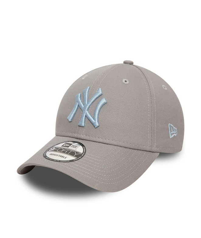 Boné New Era New York Yankees League Essential 9FORTY Cinzento