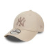 Boné New Era New York Yankees League Essential 9FORTY Castanho