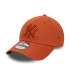 Casquette New Era New York Yankees League Essential 9FORTY Marron