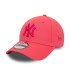 Boné New Era New York Yankees League Essential 9FORTY Rosa