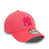 Boné New Era New York Yankees League Essential 9FORTY Rosa