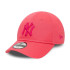 Gorra New Era New York Yankees League Essential 9FORTY Infant Rosa