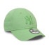 Gorra New Era New York Yankees League Essential 9FORTY Infant Verde