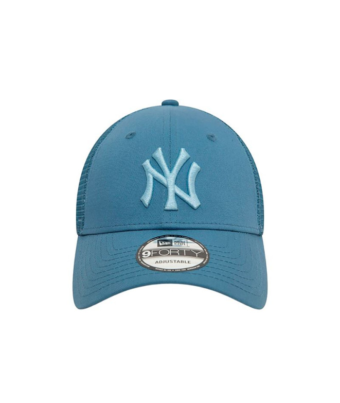 Boné New Era New York Yankees Home Field 9FORTY Trucker Homem Azul