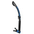 Tubo de mergulho Cressi Itaca Ultra Dry Cinza/Azul