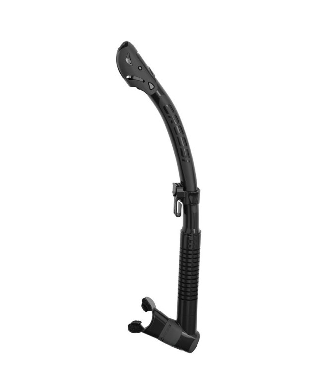 Tubo de buceo Cressi Itaca Ultra Dry Gris/Negro