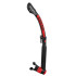 Tubo de mergulho Cressi Itaca Ultra Dry Cinza/Vermelho