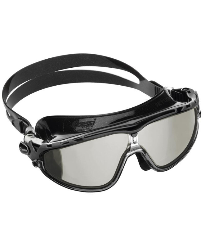 Masque Cressi Skylight Gris/Noir natation 