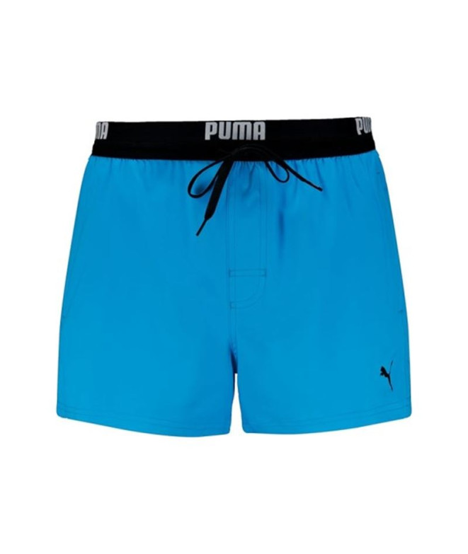 Fato de banho by Puma Logo Length 1P Homem Speed Blue