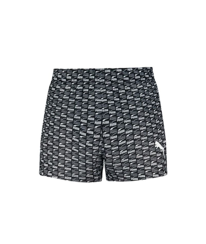 Maillot de bain by Puma Logo Print 1P Homme Noir