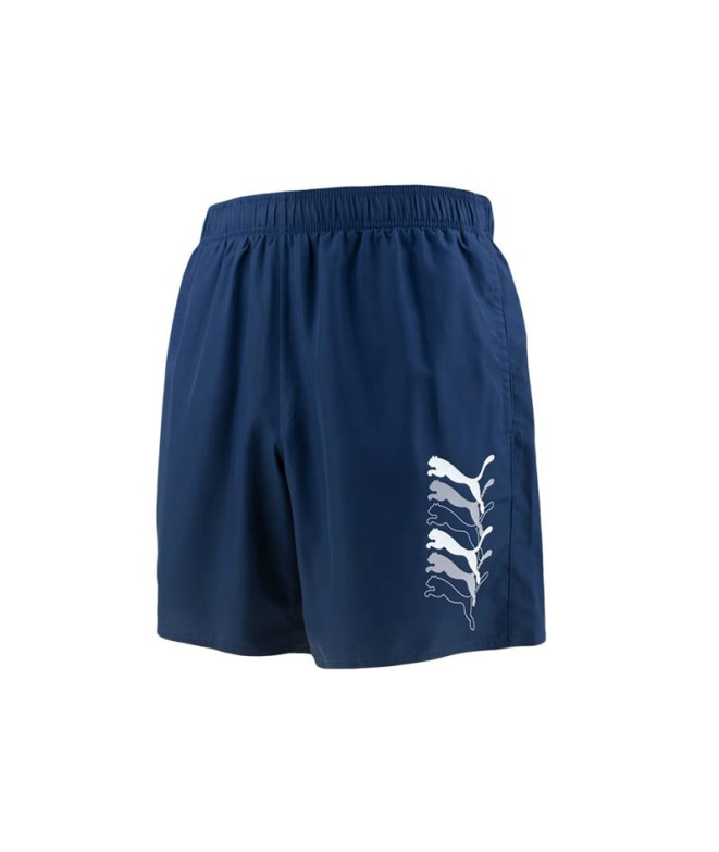 Maillot de bain by Puma Cats Mid 1P Homme Bleu...