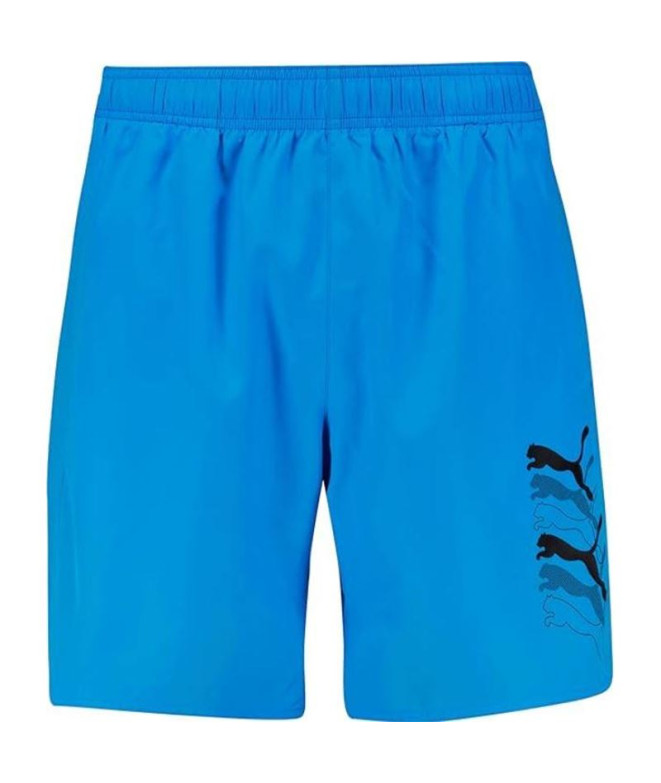 Bañador de Puma Cats Mid 1P Hombre Azul