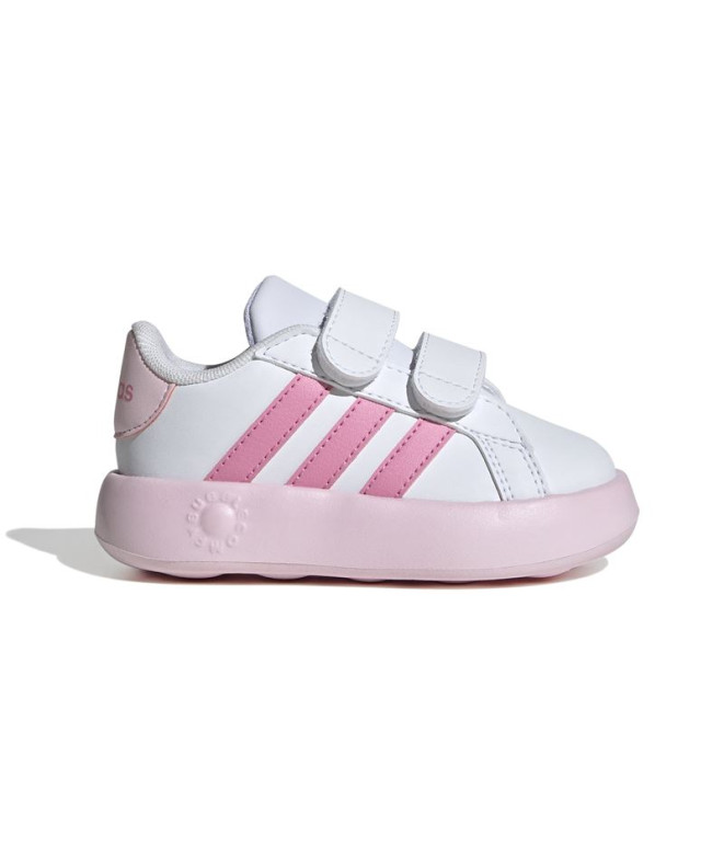 Sapatilhas adidas Grand Court 2.0 Cf Infantil Rosa