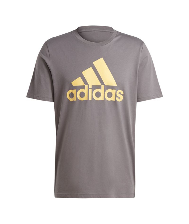 Camiseta adidas Essentials Big Logo Homem Charcoal
