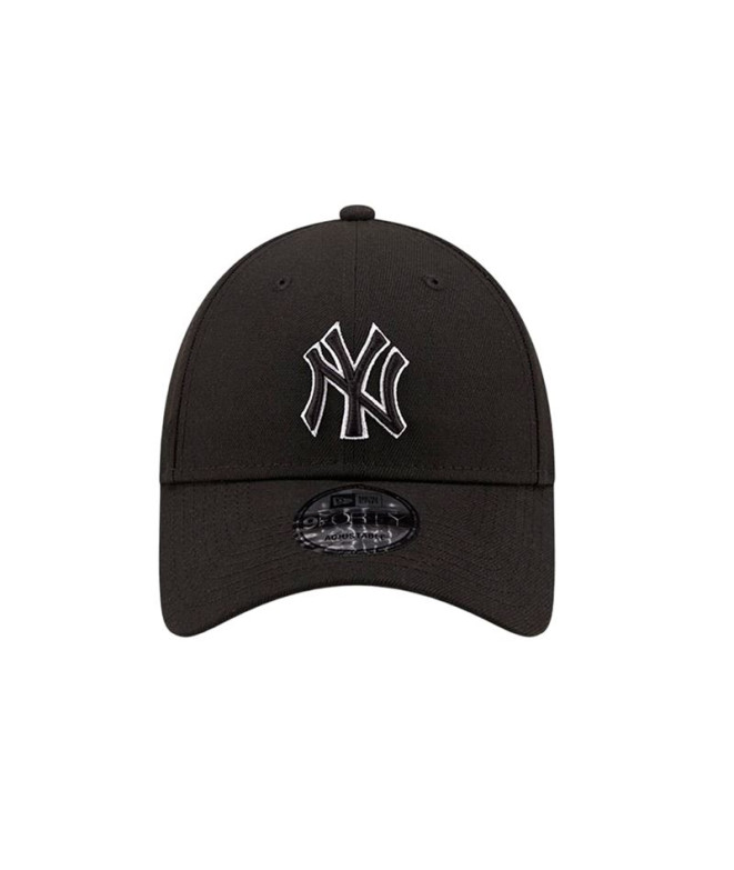 Gorra New Era New York Yankees Pop Outline Gorra Negra 9FORTY Negro