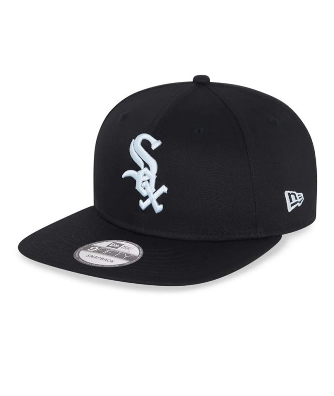 Boné New Era 9FIFTY preto essencial dos Chicago White Sox MLB